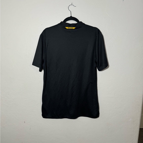 Nike Dri-Fit Mizzou Short Sleeve Medium Shirt Double Buttons - Picture 2 of 4